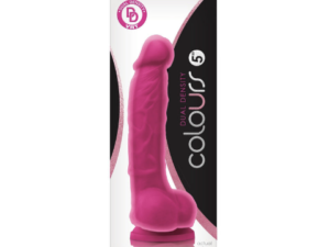 NS Novelties Colours Dual Density 5 Dildo Pink